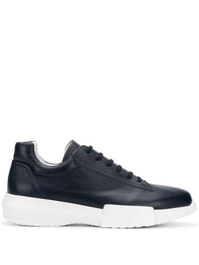 Giorgio Armani Low Top Runner Sneakers Herren Blau | MB6YFJM6