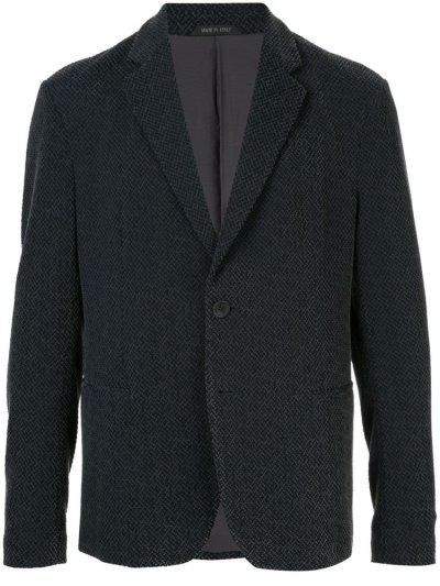 Giorgio Armani Lässige Fit Blazer Herren Schwarz | CMA9UOSG