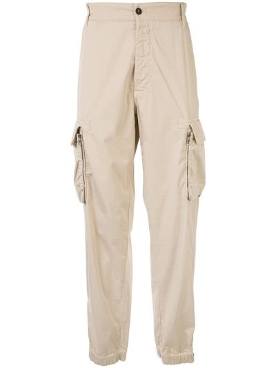 Giorgio Armani Multi Pocket Elasticated Cuff Hose Herren Beige | AKGQR6IO