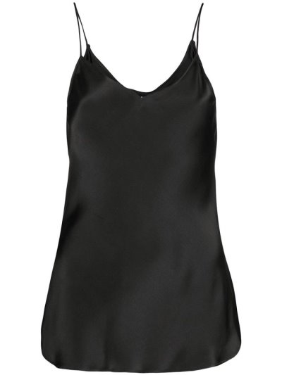 Giorgio Armani Silk Camisole Oberteile Damen Grau | DY37L43A