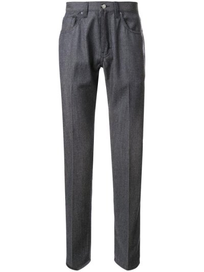 Giorgio Armani Slim Fit Jeans Herren Blau | J1YVDRII