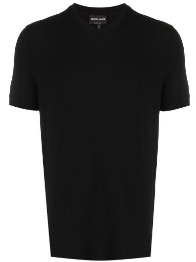 Giorgio Armani V Neck Bomberjacke Herren Schwarz | RJTHESL3
