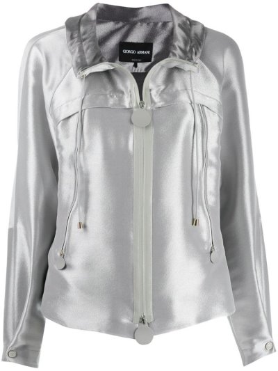 Giorgio Armani Varsity Badehose Damen Silber | N0JLWZ3Z